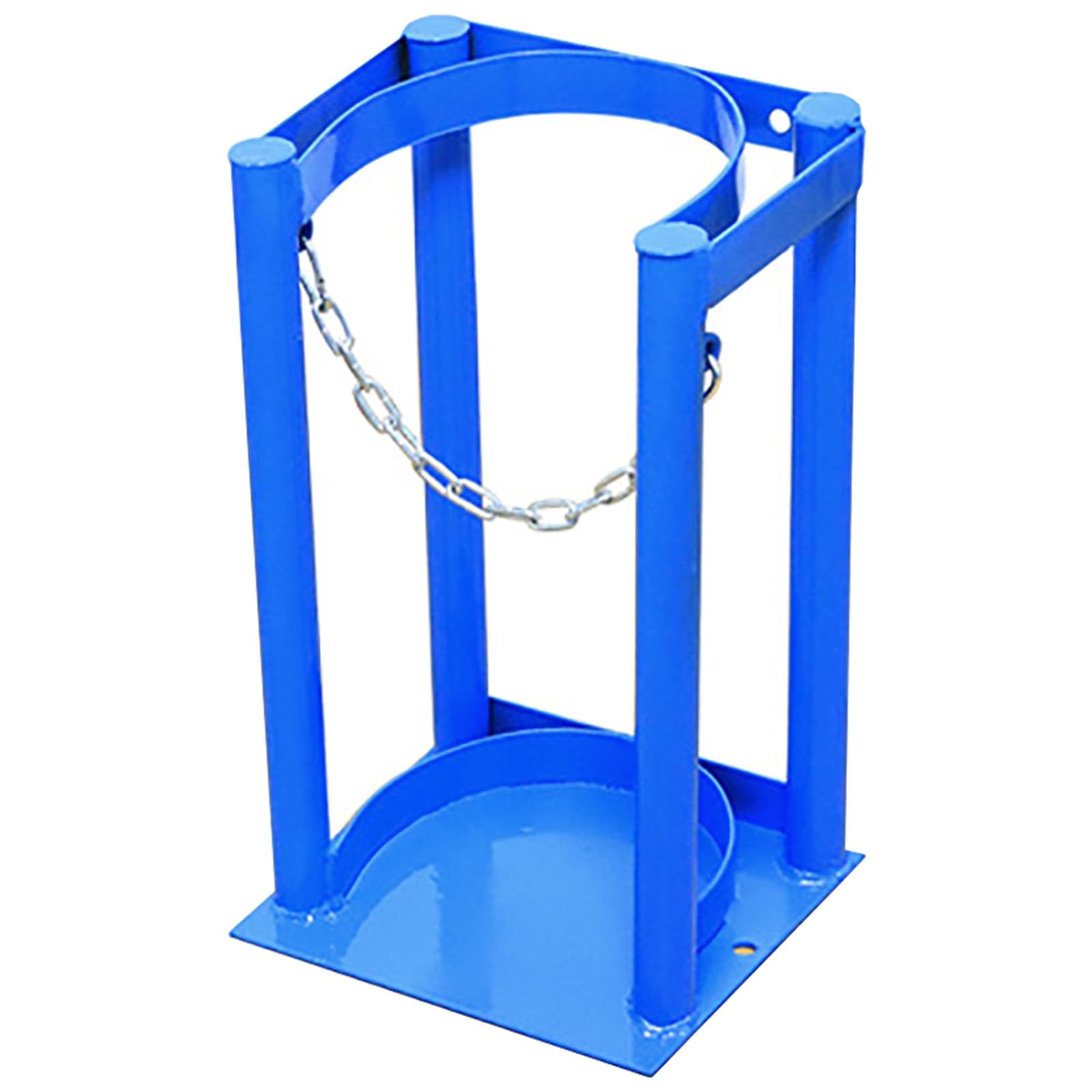 GLJTUO Oxygen Tank Cylinder Holder - Heavy-Duty Steel Rack for Propane, Nitrogen, Argon & Dive Cylinders - Co2 Storage with Screws Kit for Lab, Factory & Hospital,1-23x20x40cm/9.1x7.9x15.7in