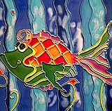 Tile Craft 4x4 Tropical Fish...
