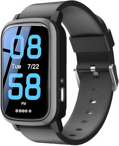 Mantente conectado con estilo con nuestro reloj inteligente rectangular celular 4G conectividad y estilo definitivos en un dispositivo elegante