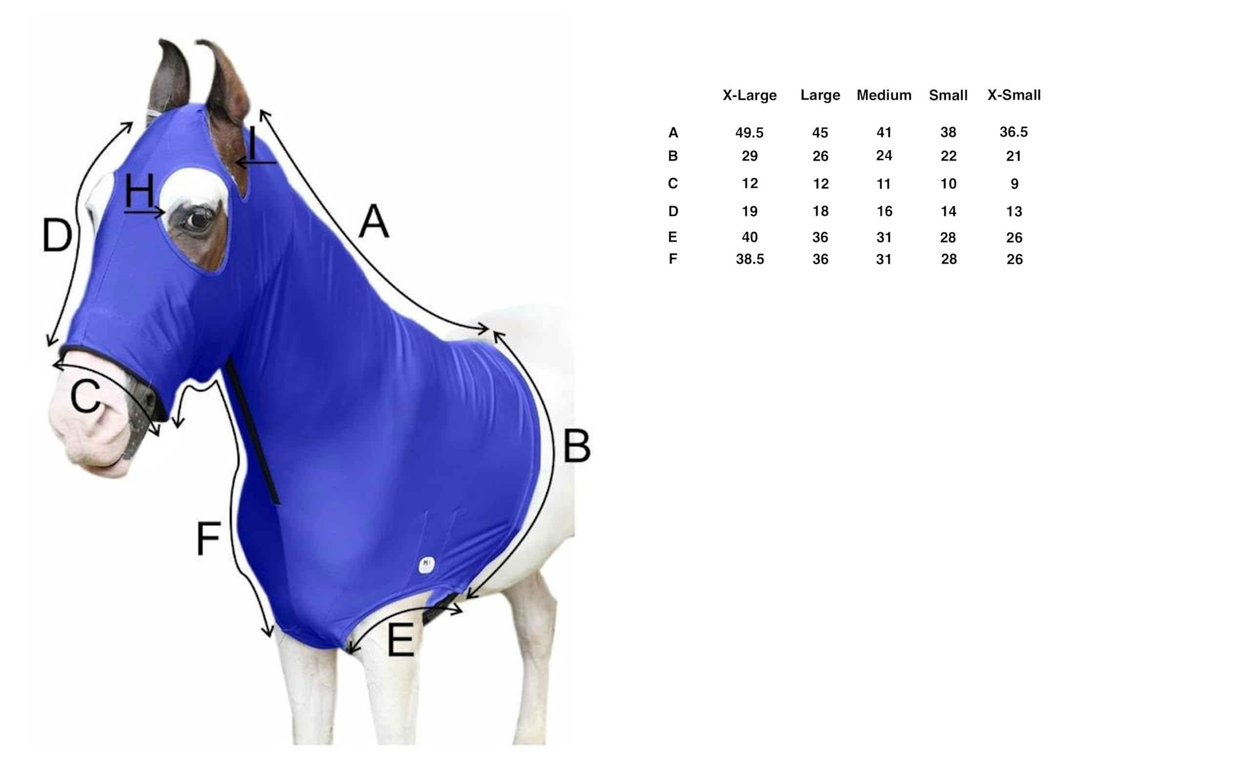 Majestic Ally Cagoule Cheval en Lycra Extensible avec Fermeture Éclair…