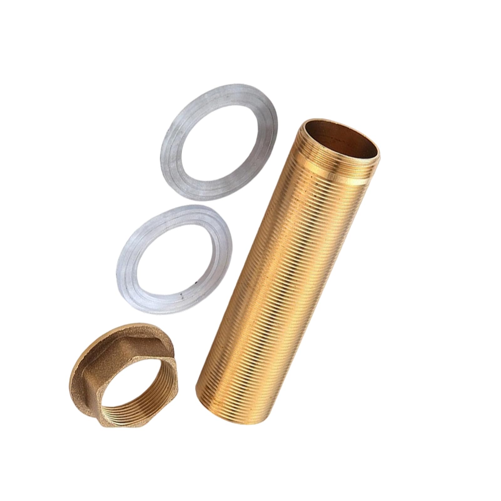 Osniyaw Copper 60Mm Set Safe Tap Nut, Leak-Proof Design, Easy Installation For Hot And Cold Taps, Stabilizers For Hot And Cold Faucets