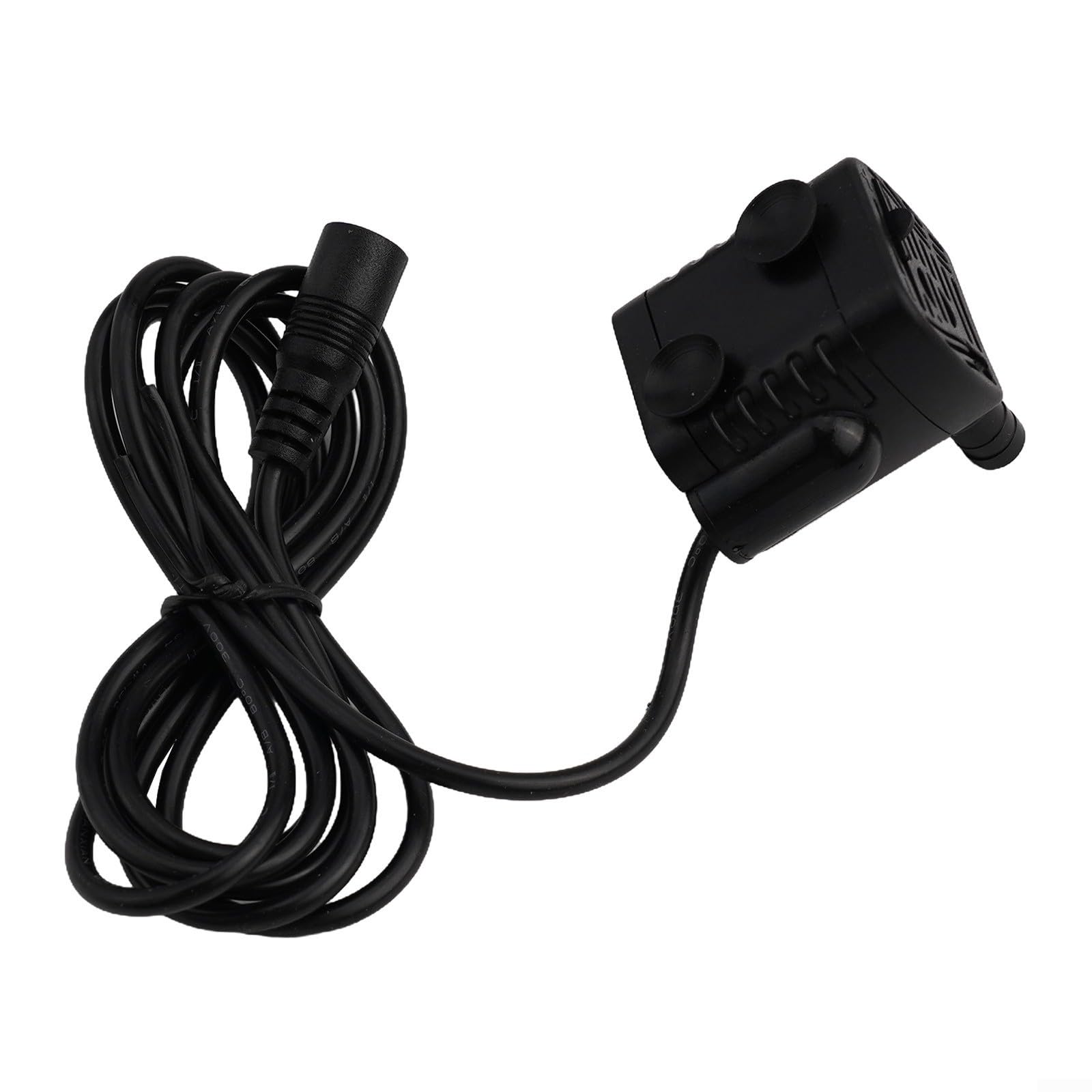 Solar Submersible Water Pump DC 12V 200-300L/H Low Noise <35dB for Aquarium Fountain Pond Garden, Engineering Plastic with 1.5m Cable, Amphibious Design for Hot Water Circulation(DC5.5V~12V)