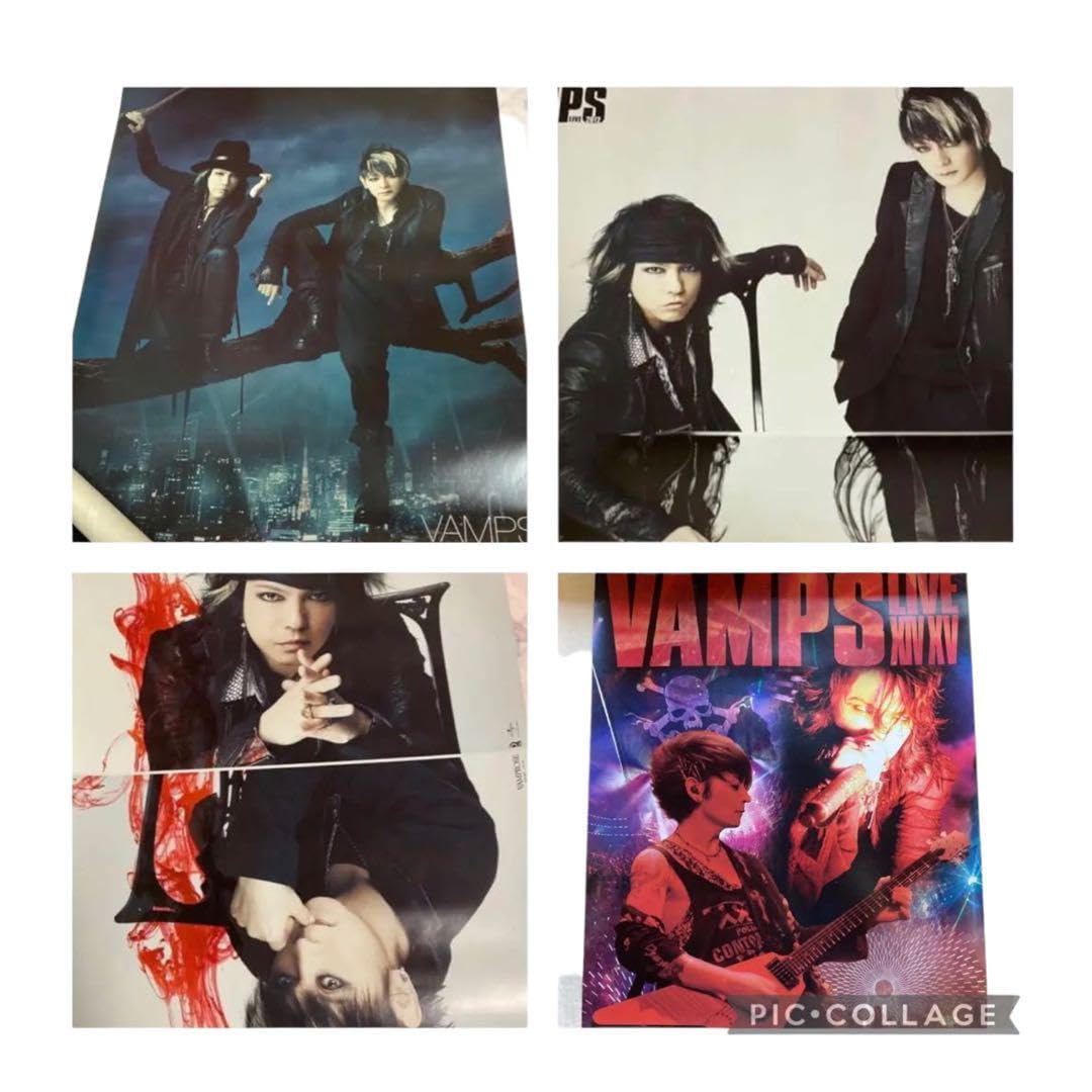 VAMPS HYDE L'Arc〜en〜Cielポスターセット Amazon.co.jp: ※VAMPS ポスター セット HYDE K.A.Z ラルク