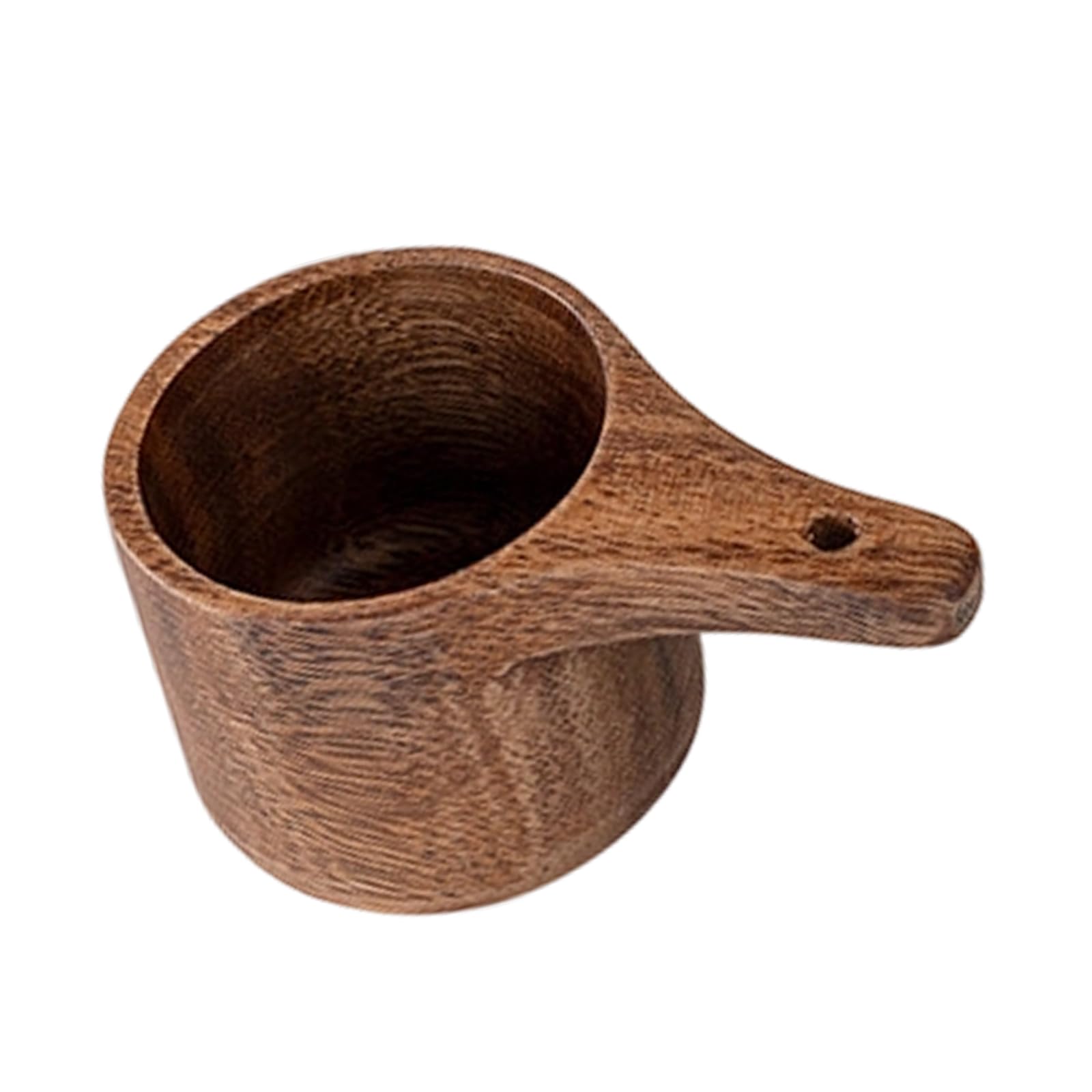 APGLSXY Kitchen Portion Cup Wood Measuring Cup with Rounded Finish for Coffee Prep, Baking and Daily Seasoning Tasks Home Wood Measuring Ingredient Kitchen Measure Coffee Prep Seasoning Measure Hand