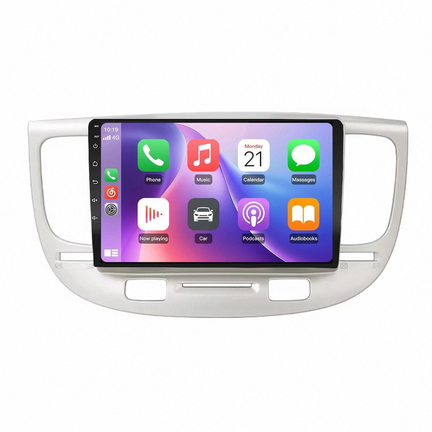 Pantalla de Coche para solucionar la falta de mapas y llamadas en tu Kia Rio 2 de 2005 8