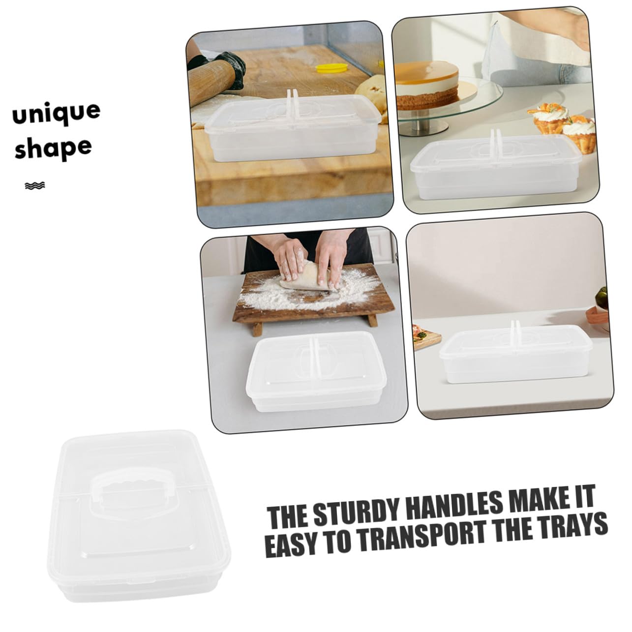 2 Pezzi accessori per la panificazione Transparent