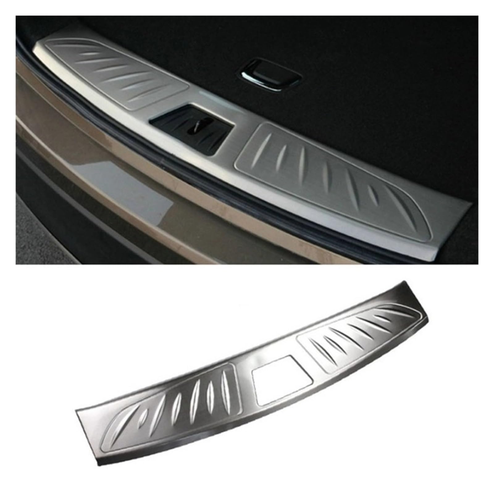 Protector de parachoques trasero para Buick Envision 2018 en viajes y carga de maletas 8