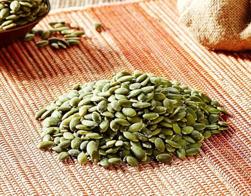 Image of NatureGarden Pumpkin Seeds 500g Pack | AAA Grade Raw Roasted Organic | High Protein Fiber Magnesium Zinc | Healthy Superfood Snack | Gluten-Free Vegan Keto | Seeds for Eating Baking Smoothies