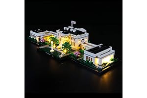 White House LED Lighting Kit for LEGO Architecture 21054
