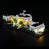 Vista 13 de Briksmax Kit de iluminación LED para arquitectura Empire State Building - Compatible con el modelo de bloques de construcción Lego 21046 - No