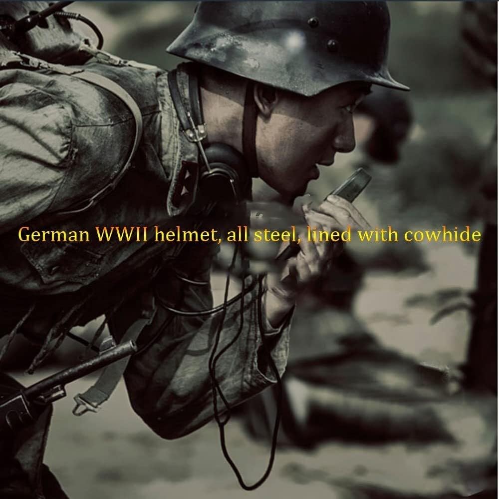 Amazon.co.jp: WW2 ドイツ M35 ヘルメット レプリカ、軍用空挺部隊