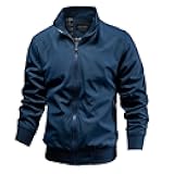 Men's Casual Jacket Outdoor Windbreaker Lightweight Softshell Flight Bomber Jackets