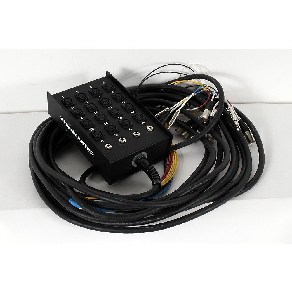 Pro Co StageMASTER Snake 16x4 Level 2 50 ft. 888365986814