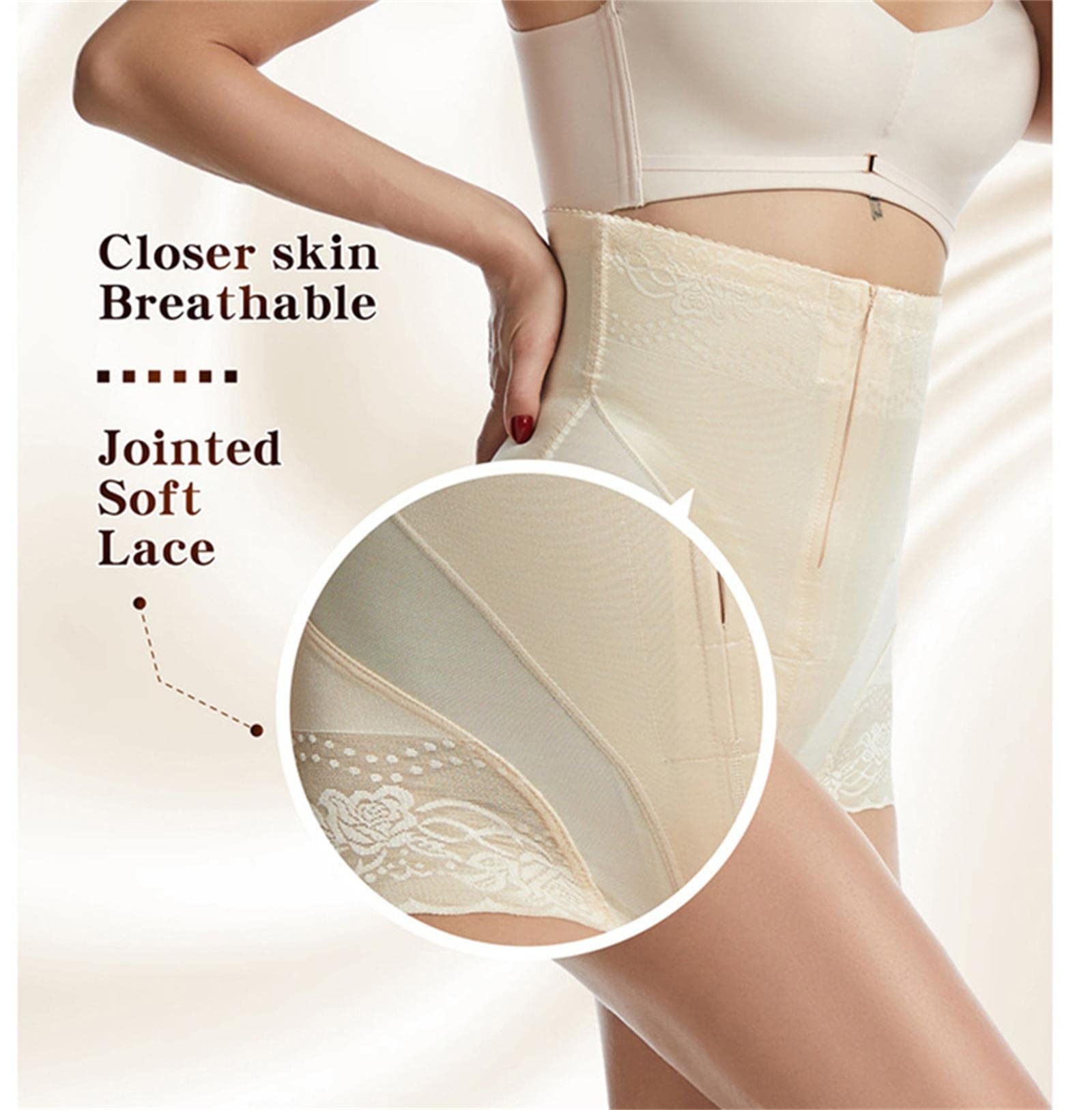 UKKO Guaina Modellante Donna Allenatore Ad Alta Vita Forma di Culo Sollevatore per La Pantalone per Il Controllo della Pancia con La Cerniera