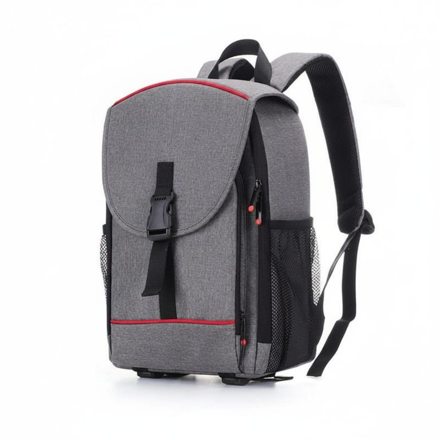 URJIX™ Adjustable Dividers Camera Backpack Mesh Side Style S Grey | Storage Interior Protection Grey Style S-picture-33