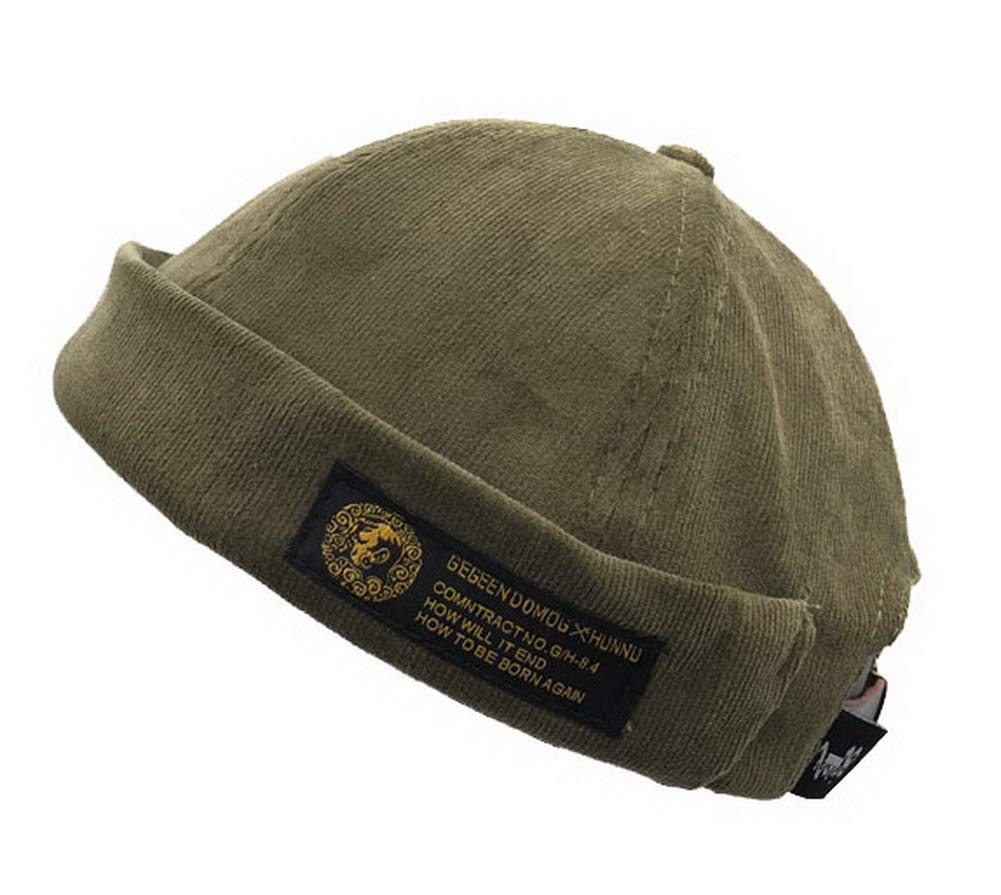 Buy Zegoo Unisex Beanie Corduroy Docker 