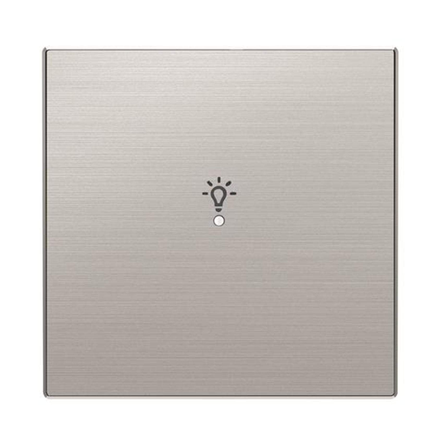Enjoliveur Couvercle Capteur Free Home Sky acier 1 canal pour interrupteur chic