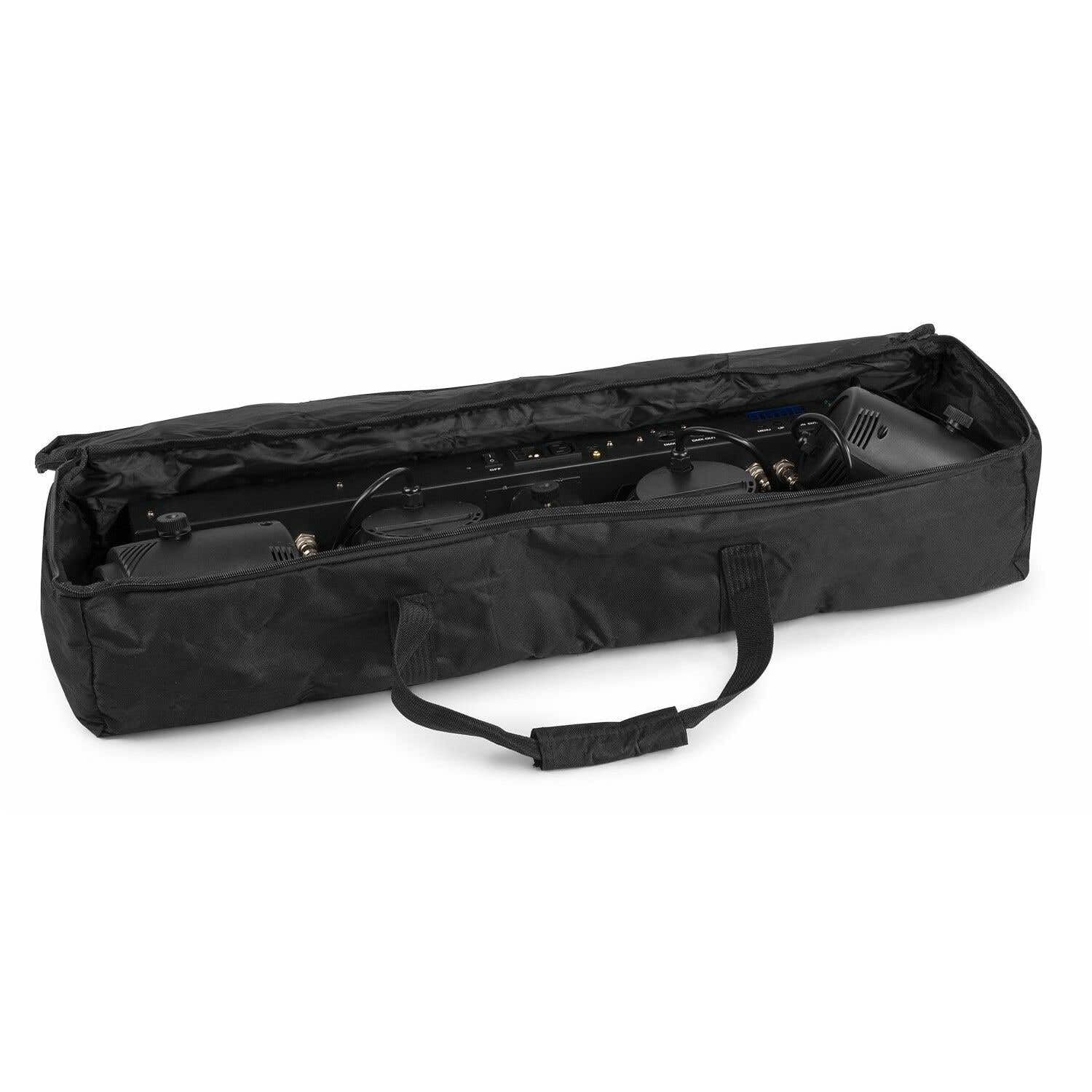 MAX AC150 Sacs pour Projecteurs Tout-en-Un de la Série PartyBar - Noir, Idéal pour Un Transport Facile et Sécurisé de Votre Projecteur Partybar