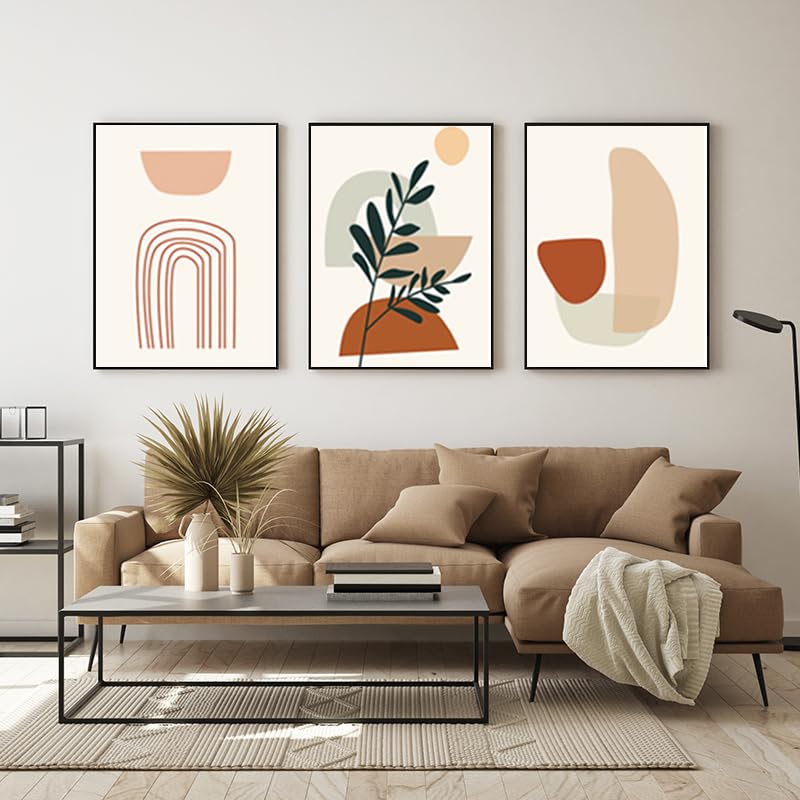WADBTP Bohemian Style Poster Set, Modern Bedroom Living Room Background Wall Decoration Poster