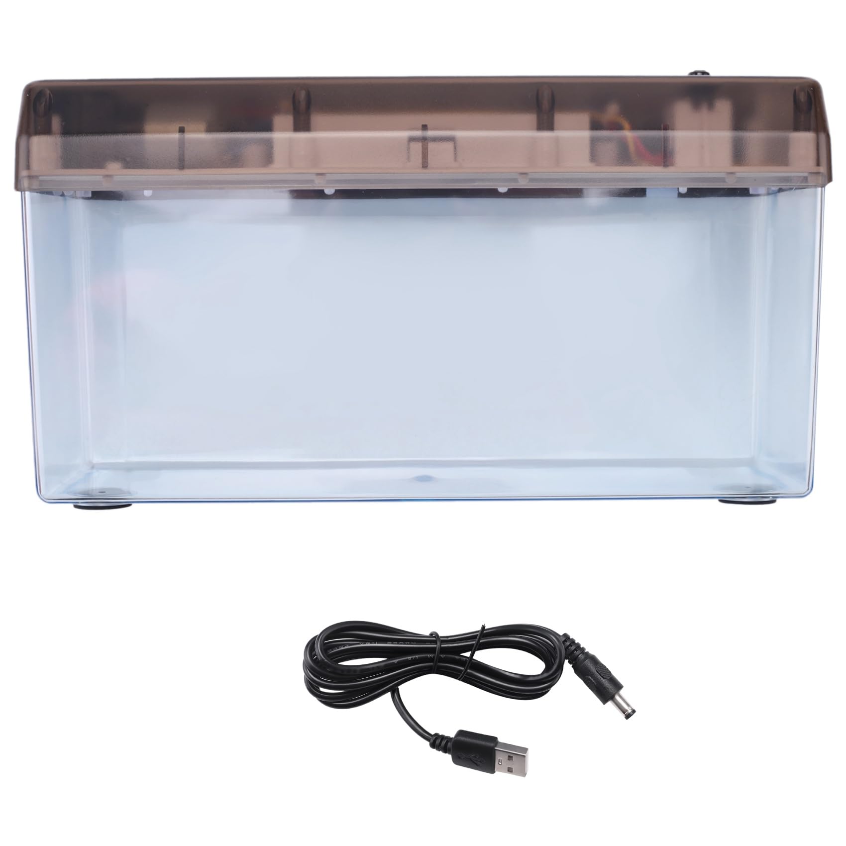 Oewnvmd USB Electric Dual Paper Shredder Desktop Mini Financial Bill A4 Paper Shredder Paper Cutter for Home Office