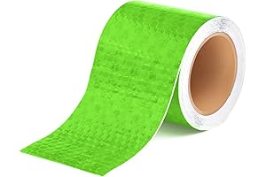 ORYOUGO Reflective Safety Warning Tape - 2 inch DOT Tape for Trailers, Green
