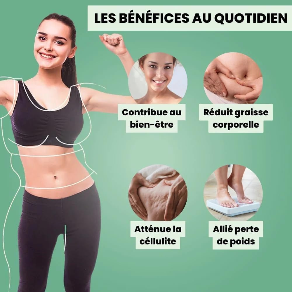 VITAMINES MINCEUR | Aide à la perte de Poids | Elimine les toxines | Café vert | Thé vert | Fabriqué en France (2)