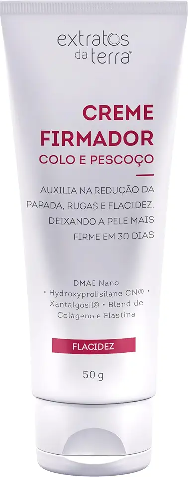Creme Firmador Flacidez Colo E Pescoço 50g Extratos Da Terra