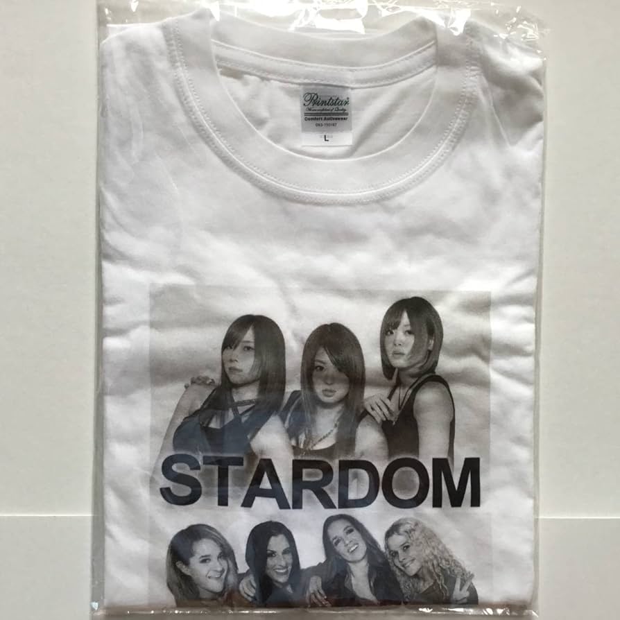 女子プロレススターダム最前列特典イヨスカイKAIRI 岩谷麻優Tシャツ-4