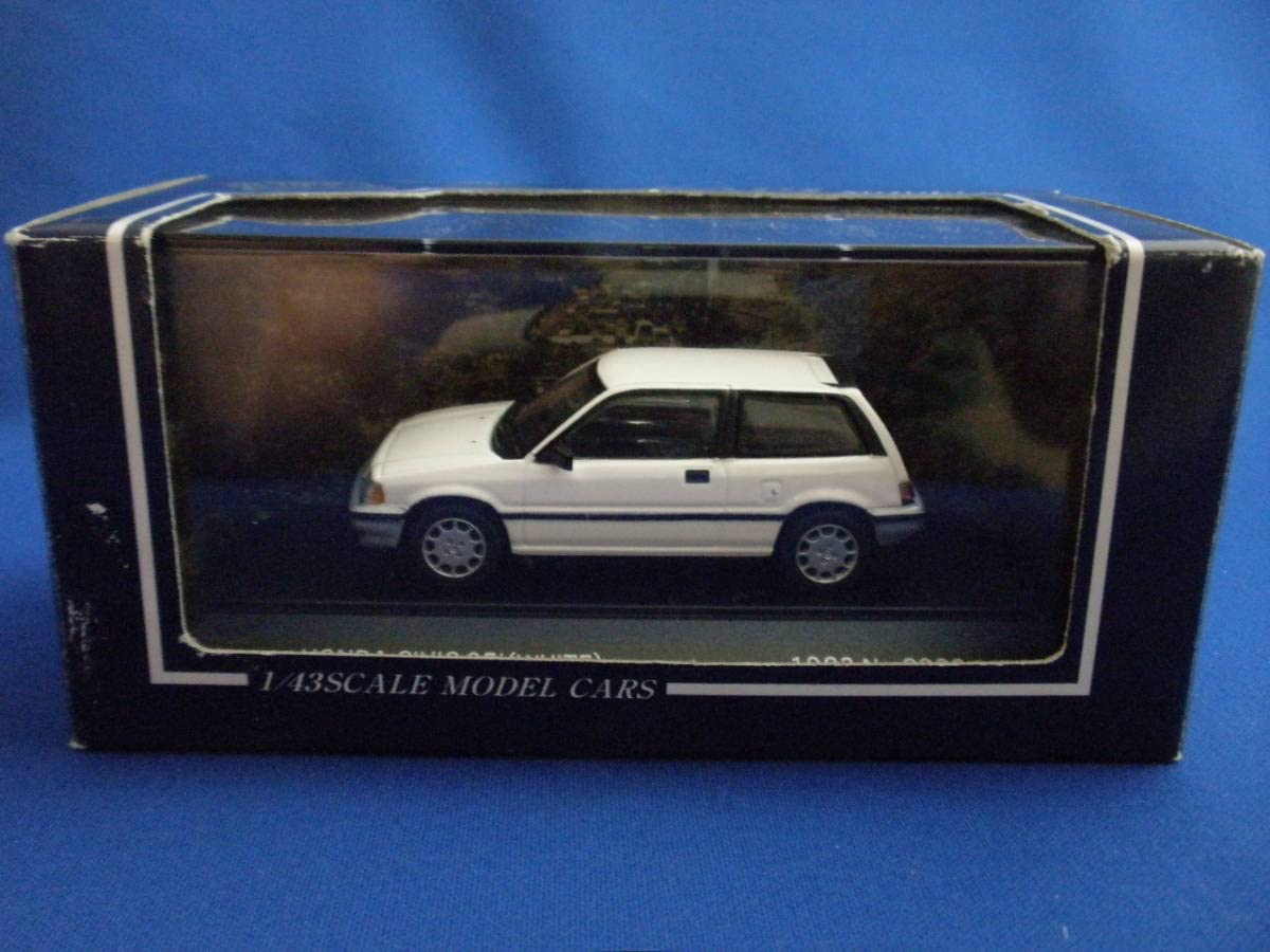 Amazon | サピ SAPI 1/43 ミニカー シビック 25i 1983 ホワイト
