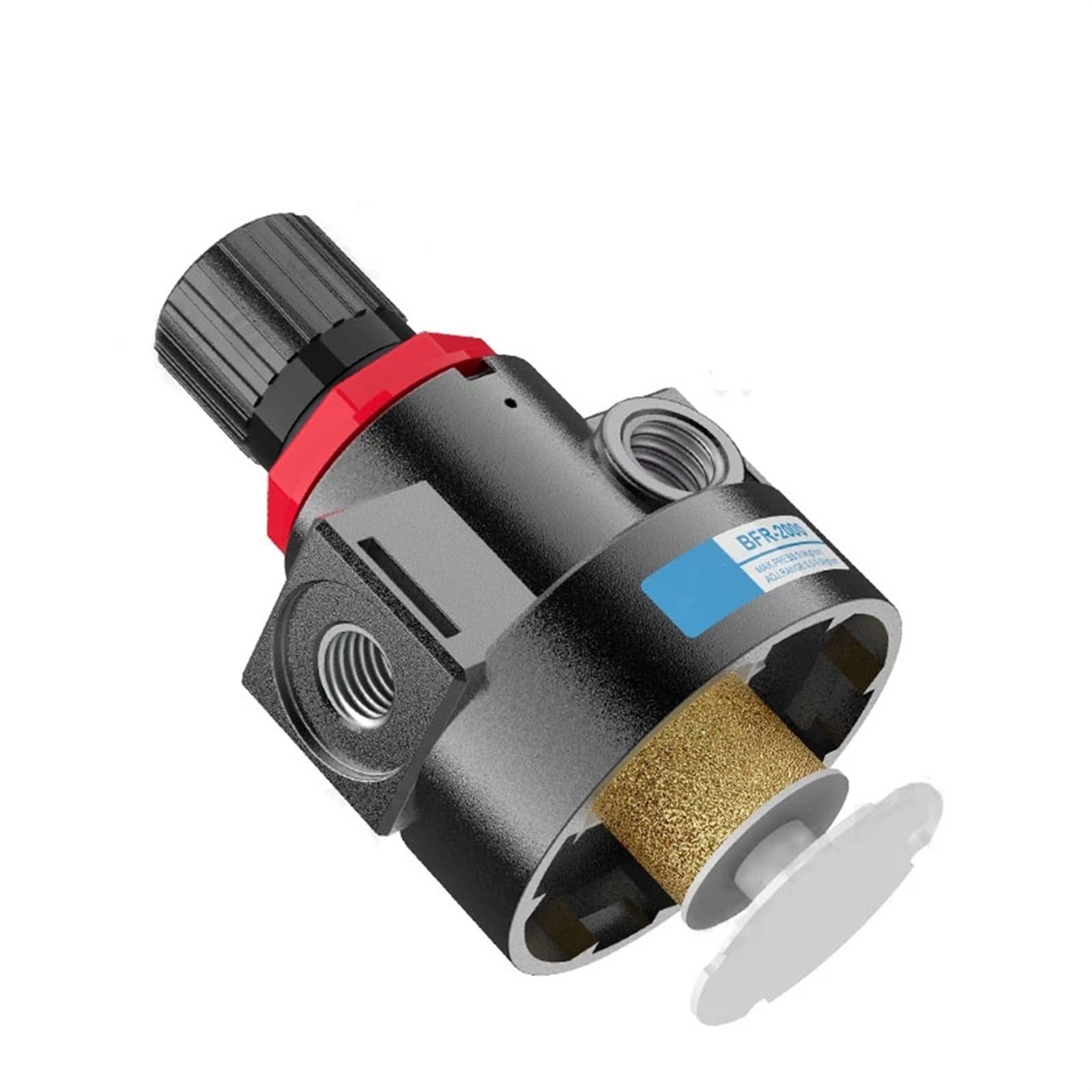 BFC2000 BFC3000 BFC4000 1/4 3/8 1/2 sprężarka powietrza separator wody i oleju filtr regulator przygotowania kombinacja FRL(Bfc Plastic W 10mm,3000)
