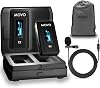 Micrófono inalámbrico para cámara Movo WMX-2 con estuche de carga – Micrófono de solapa para cámaras DSLR, vlogging, creación de contenido y filmación 2.4GHz (inalámbrico) 1