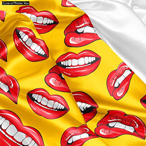 Image of ArtzFolio Lips D2 | Pouch Wrist Potli Bag | Bag for Weddings & Casual Parties