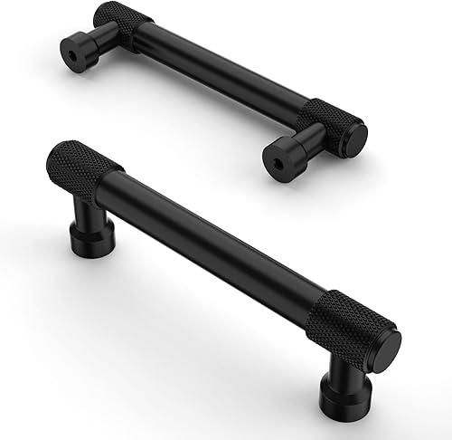 Asidrama Paquete de 10 tiradores de gabinete de níquel satinado cepillado de 3.75 pulgadas (3.780 in), manijas de gabinete, manijas de armario,