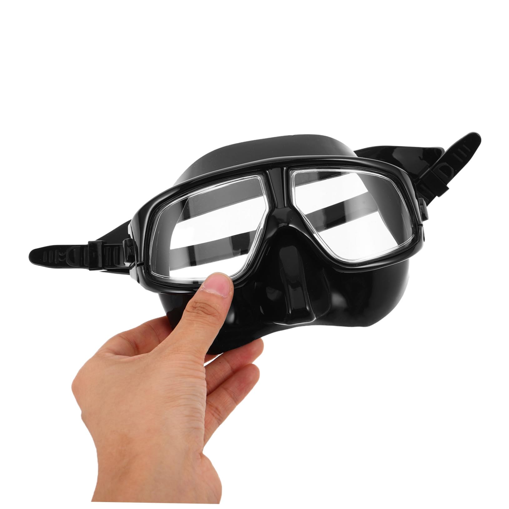 TOYANDONA Máscara de Buceo Ligera con Correa Ajustable y Estanqueidad Diseño Volumen para Snorkel y Buceo con Visión para Exploración Acuática