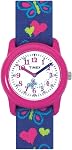 Timex TIME Machines® 29mm Montre pour enfants en tissu élastique bleu/jaune