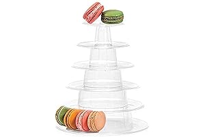 6 Tier Round Macaroon Stand Display Tower