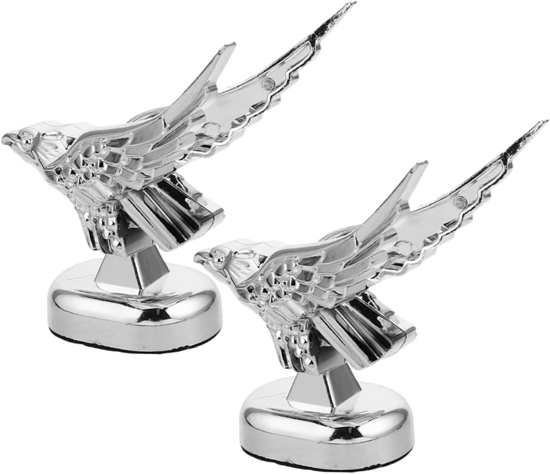 2pcs Eagle Hood Ornament Car Decal Unique Design Sticker for Ram Christmas Decorations