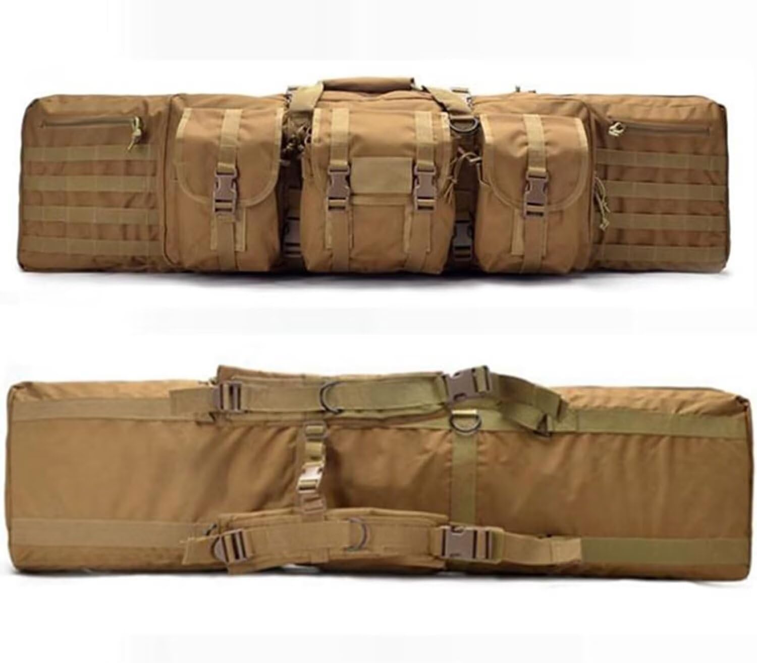 Genérico Caza Táctica Rifle Gun Case Airsoft Gun Bag al Aire Libre Militar de Tiro de Francotirador Pistola de Transporte Mochila de Protección