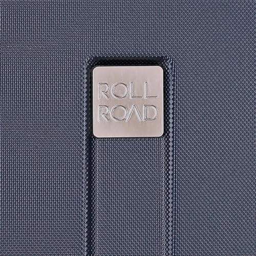 Roll Road Camboya Maleta de Cabina Azul 40x55x20 cms Rígida ABS Cierre de combinación Lateral 37L 2,78 kgs 4 Ruedas Dobles Equipaje Mano