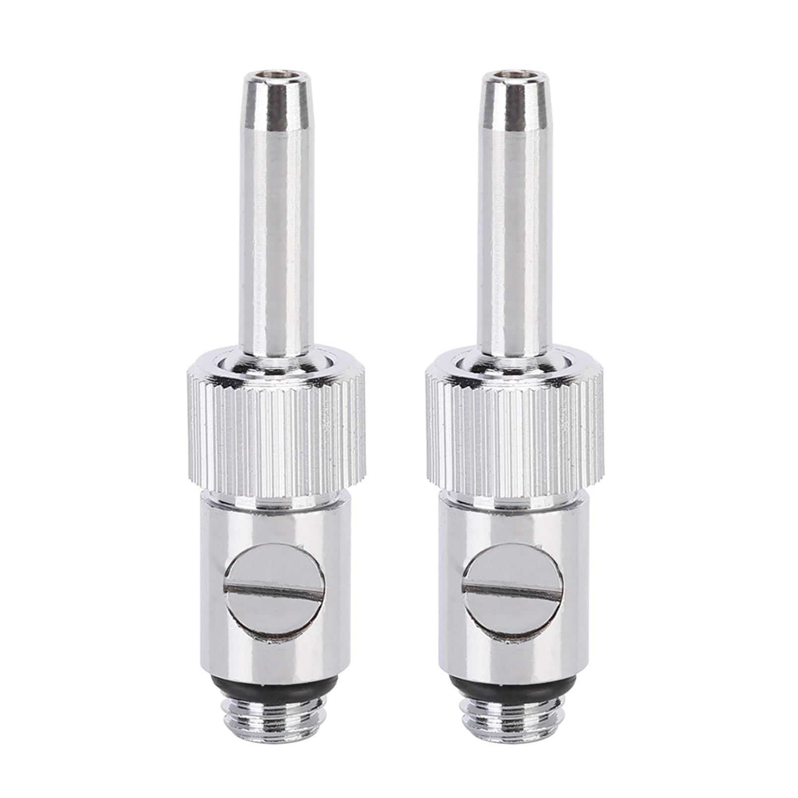 2Pcs M10 Fountain Nozzle, Copper Plated Fountain Nozzle with External Thread, Adjustable Direction Jet for Landscaping