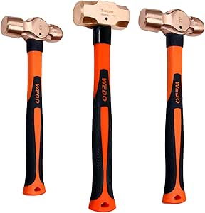 WEDO Copper Hammer Drum Hammer With Fiberglass Handle 16" Length - View #11
