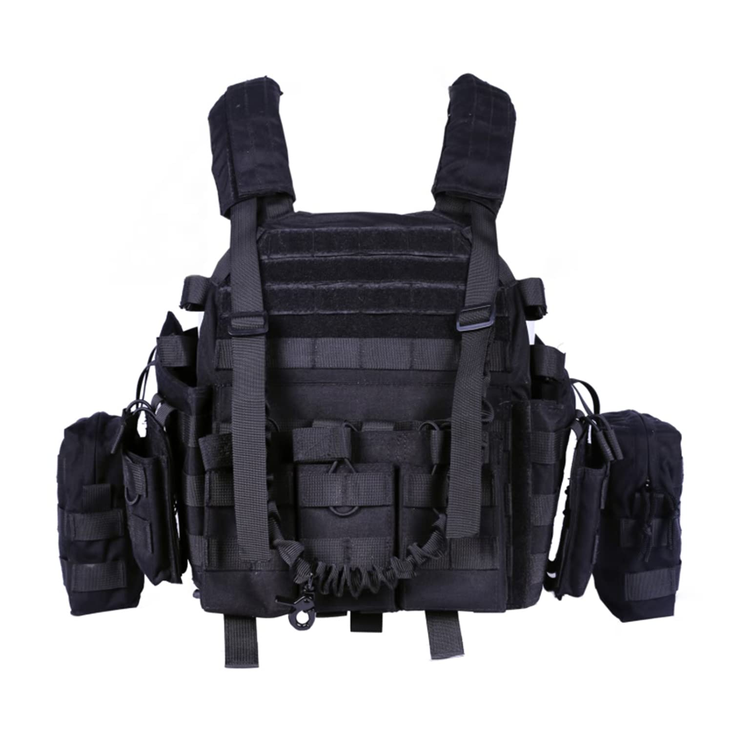 Greencity CamocityTactical Vest Molle Vest for Airsoft Combat for Men