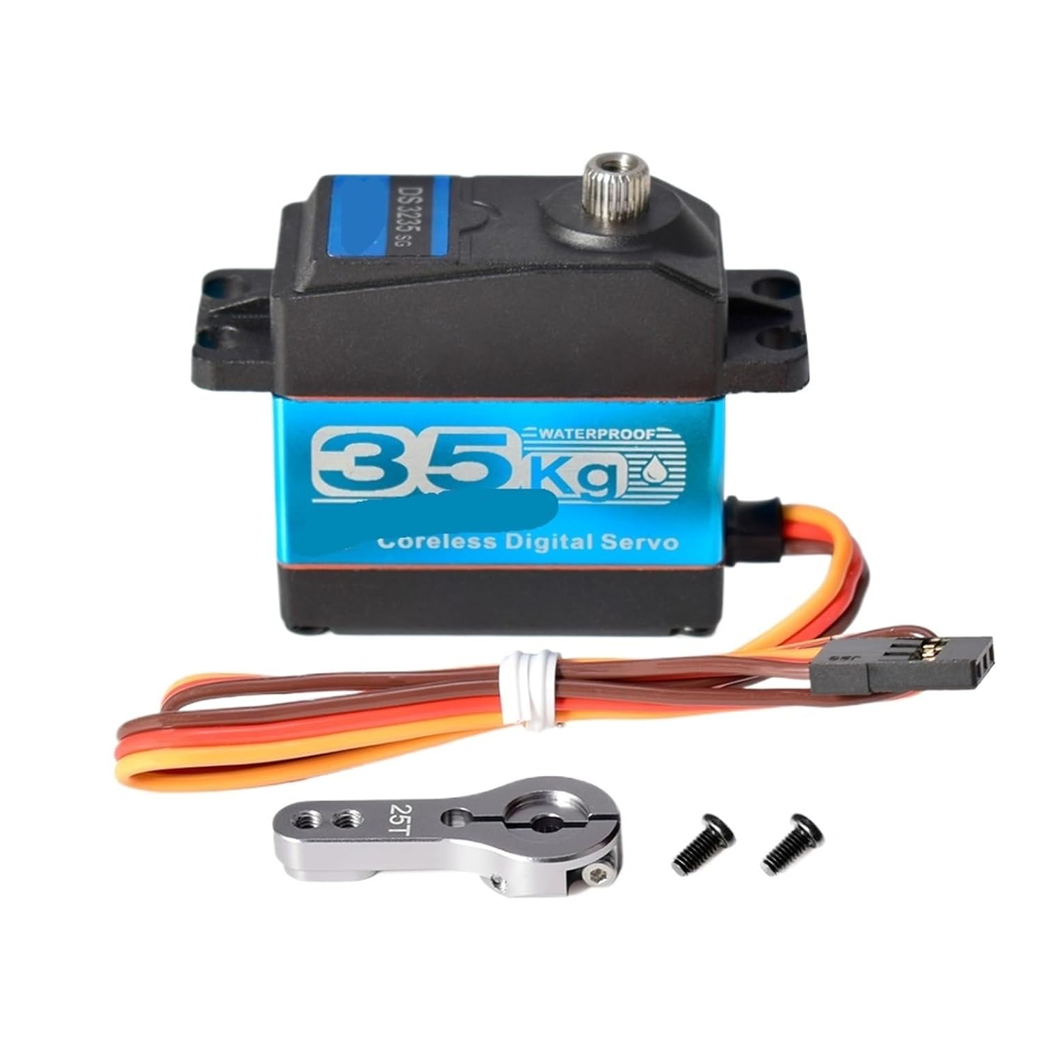 Waterproof Remote Control servo DS3218 20KG DS3225 25KG DS3235 35KG 180/270 Degrees Suitable for 1/8 1/10 1/12 Metal Gear Digital servo(DS3218MG pro 270)