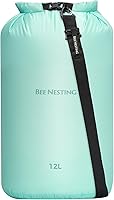 Vista 35 de Bee Nesting Juego de bolsas secas ultraligeras para mochileros, saco seco impermeable para camping, senderismo, motocicleta, saco de cosas ligeras