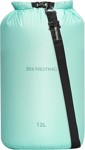 Miniatura 35 de Bee Nesting Juego de bolsas secas ultraligeras para mochileros, saco seco impermeable para camping, senderismo, motocicleta, saco de cosas ligeras