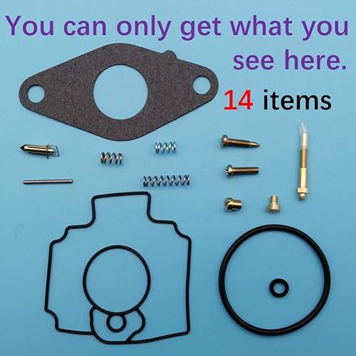 Miniatura 2 de Tuzliufi Kit de reparación de carburador para cortacésped tractor 345 425 445 FD620D FD620 motor MIA11386 MIA12362 AM118872 nuevo Z264
