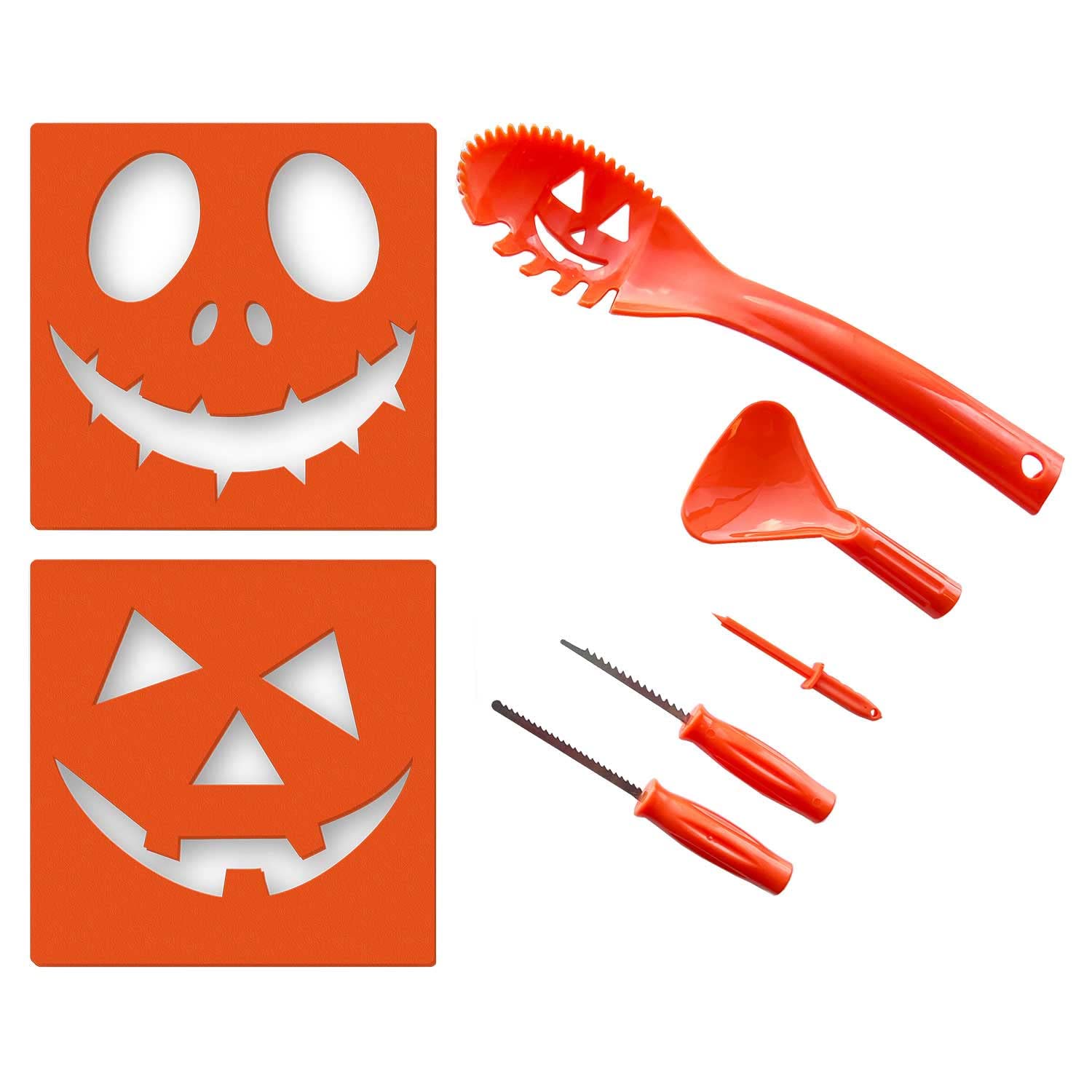 amscan9915215 - Halloween Pumpkin Carving Kit - 7 Pieces