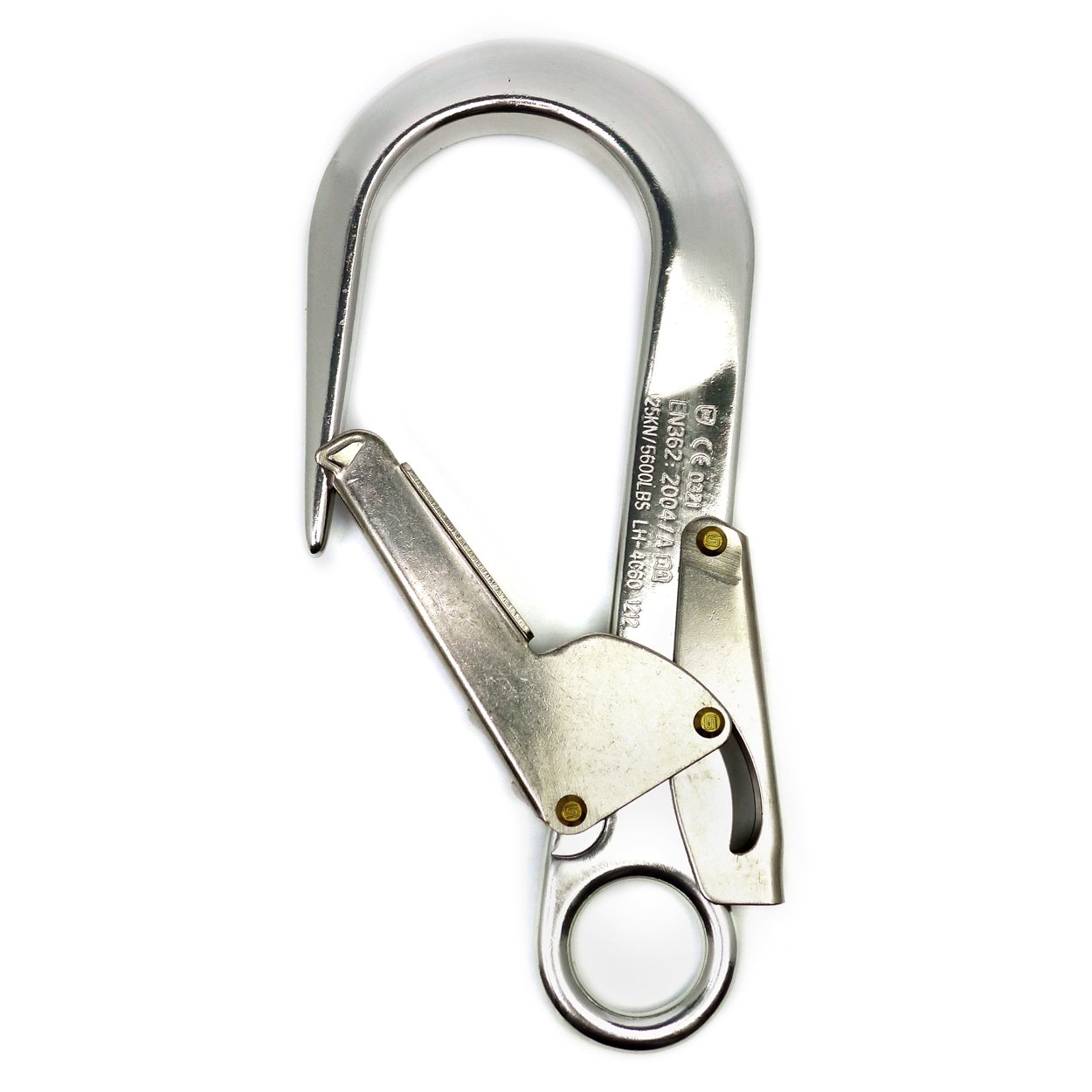 Clow Ppe Safety Harness Accessories Double Finger Locking Type Snap Hook