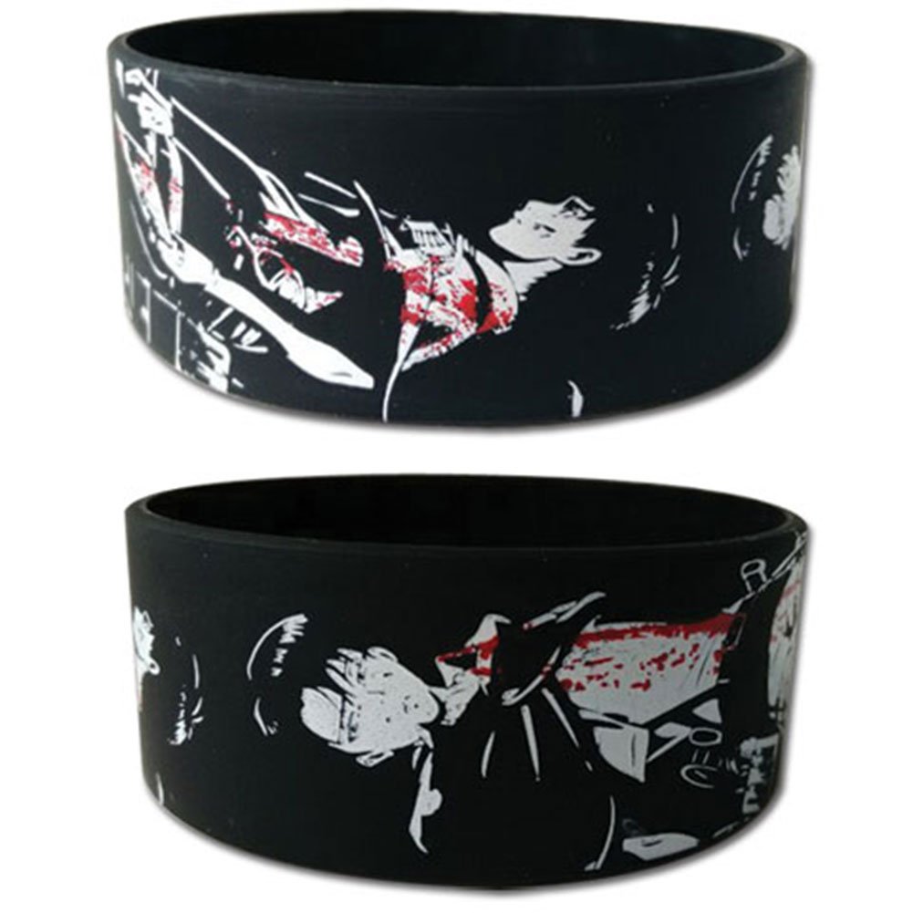 Attack on Titan: Eren & Levi Pvc Wristband