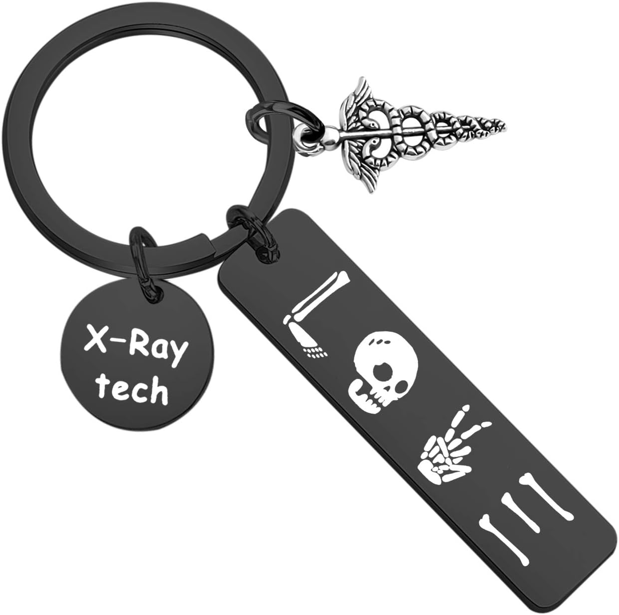 Amazon.com: SEIRAA Radiology Technologist Gift X-Ray Tech Keychain ...